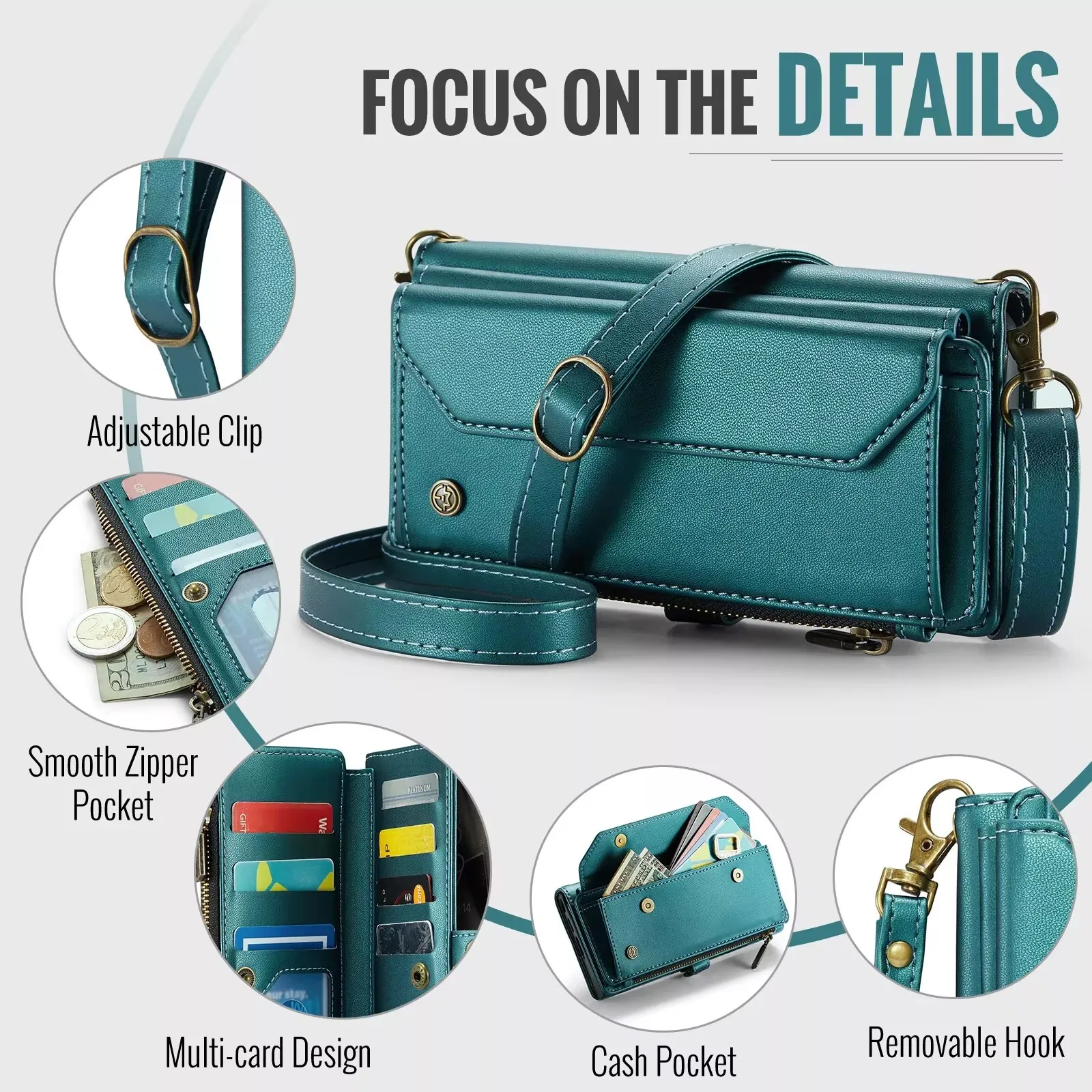 Strap Shoulder Lanyard Zipper Wallet Case For Samsung S25 S24 S23 S22 S21 S20 Note20 Ultra Leather case Card Slots Shell S24FE
Strap Shoulder Lanyard Zipper Wallet Case For Samsung S25 S24 S23 S22 S21 S20 Note20 Ultra Leather case Card Slots Shell S24FE