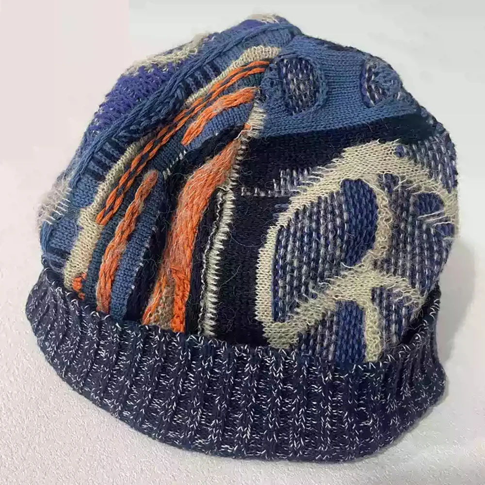 Kapital style Japanese Anti War Knitted Jacquard Hat
Kapital style Japanese Anti War Knitted Jacquard Hat