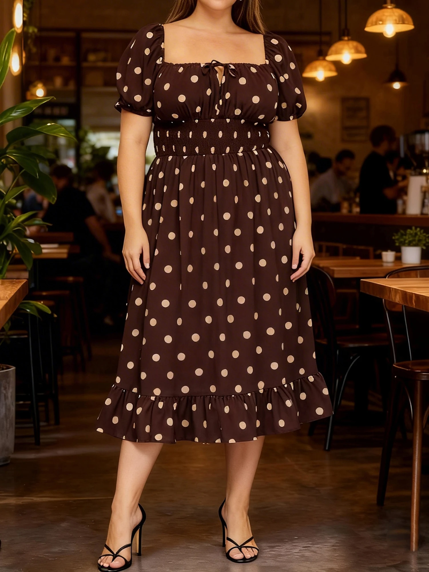 Elegant Women s Plus Size Maxi Dress with Floral Print and Flounce Hem Off Shoulder Ruffle Sleeve Summer Fashion
Elegant Women s Plus Size Maxi Dress with Floral Print and Flounce Hem Off Shoulder Ruffle Sleeve Summer Fashion
