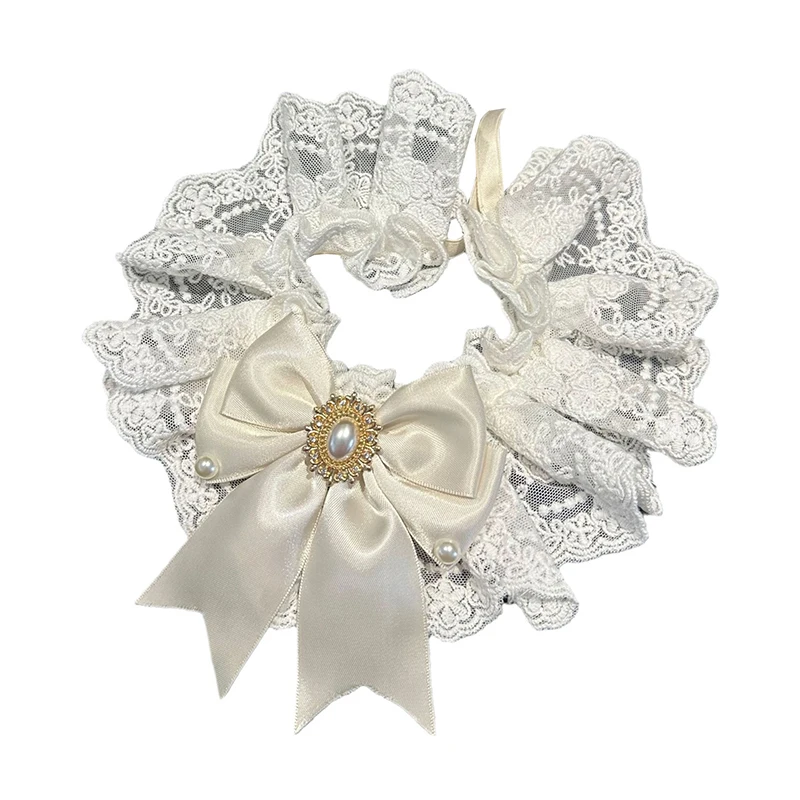 White Wedding Dress Pet Drool Towel Bow Cat Collar Dog Purity Bib Bib Neck Bib Bow Tie 1PC
White Wedding Dress Pet Drool Towel Bow Cat Collar Dog Purity Bib Bib Neck Bib Bow Tie 1PC