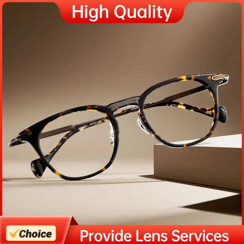 High Quality Fashion Titanium Acetate Optical Glasses Frame OTW6021 Stylish Timeless Durable Eyeglasses for Unisex Daily Wear
High Quality Fashion Titanium Acetate Optical Glasses Frame OTW6021 Stylish Timeless Durable Eyeglasses for Unisex Daily Wear