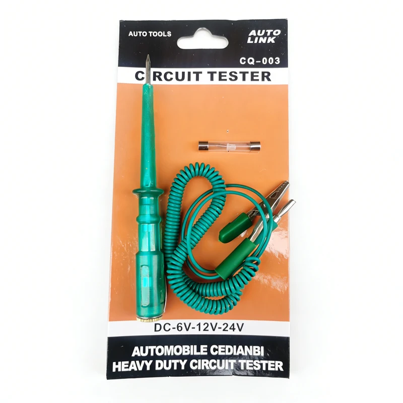 Car Truck Voltage Circuit Tester Auto 6V 24V Tools Car Diagnostic Probe Test Pen Light Bulb Electric Measuring Pen Tools
Car Truck Voltage Circuit Tester Auto 6V 24V Tools Car Diagnostic Probe Test Pen Light Bulb Electric Measuring Pen Tools