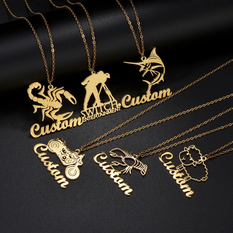 Fashion Hollow Motorcycle Pendant Necklace Men Women Personalized Name Customized Necklace Stainless Steel Jewelry Dropshipping
Fashion Hollow Motorcycle Pendant Necklace Men Women Personalized Name Customized Necklace Stainless Steel Jewelry Dropshipping