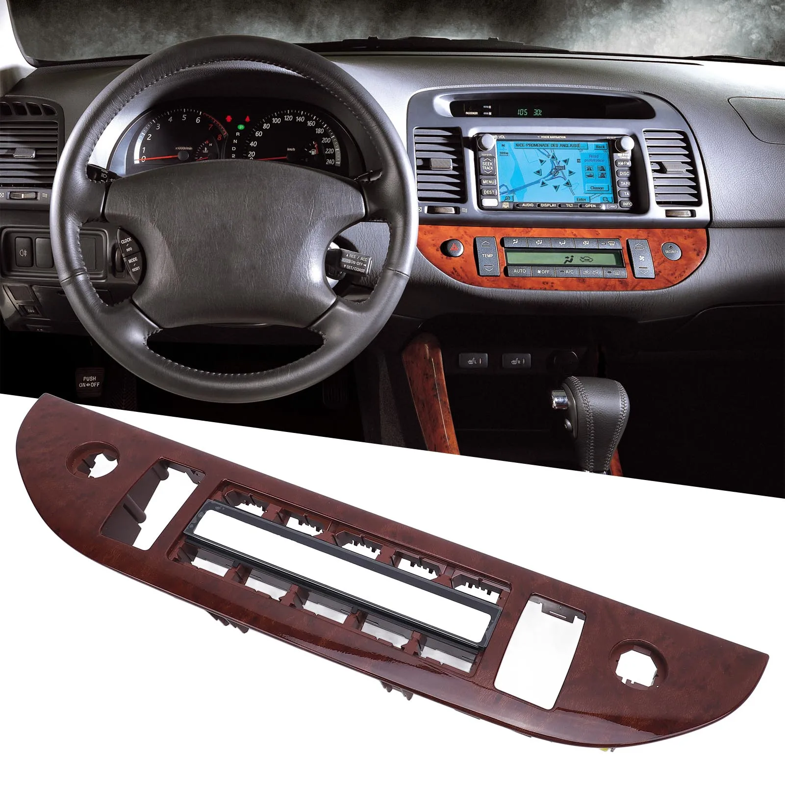 AC Climate Control Panel Cover Protective Air Conditioning Panel Cover Luxurious Decoration Wearproof for XV30 2001-2006
AC Climate Control Panel Cover Protective Air Conditioning Panel Cover Luxurious Decoration Wearproof for XV30 2001-2006