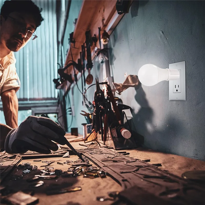 SHGO-Outlet To Socket Adapter,Convert Outlet To Light Bulb Socket, Polarized 2-Prong Outlet To E26 Screw Base 4Pack US PLUG
SHGO-Outlet To Socket Adapter,Convert Outlet To Light Bulb Socket, Polarized 2-Prong Outlet To E26 Screw Base 4Pack US PLUG