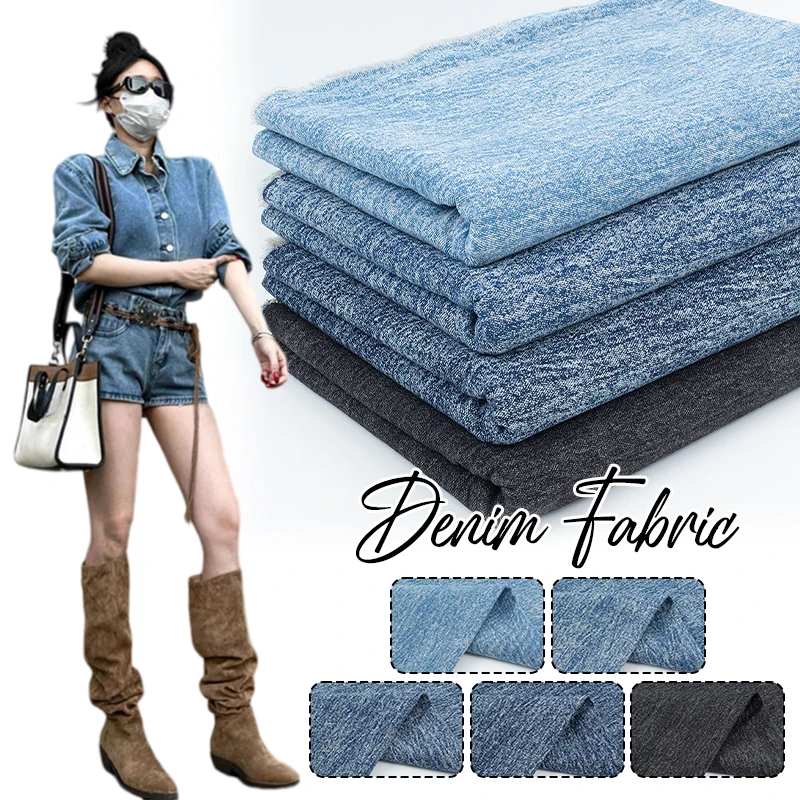 Black/Blue Distressed Denim Fabric Thick Soft Heavy Weight Cotton Jean Material By Meter Diy Sewing for Bags Backpack Jeans
Black/Blue Distressed Denim Fabric Thick Soft Heavy Weight Cotton Jean Material By Meter Diy Sewing for Bags Backpack Jeans
