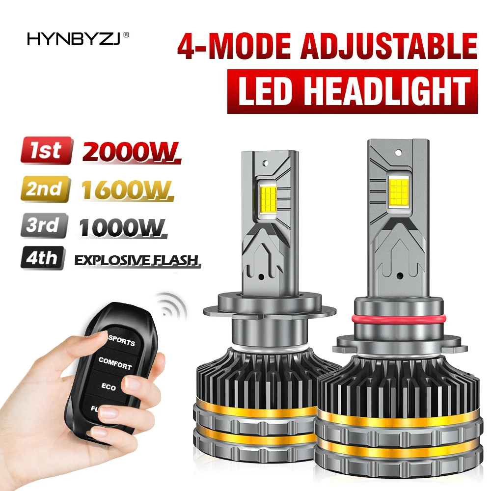 HYNBYZJ 9005 LED Headlight 3000000LM Adjustable Headlamp 6000K H11 H4 H1 HB3 HB4 9006 9012 H7 LED Car Lights 2000W Auto Bulbs
HYNBYZJ 9005 LED Headlight 3000000LM Adjustable Headlamp 6000K H11 H4 H1 HB3 HB4 9006 9012 H7 LED Car Lights 2000W Auto Bulbs