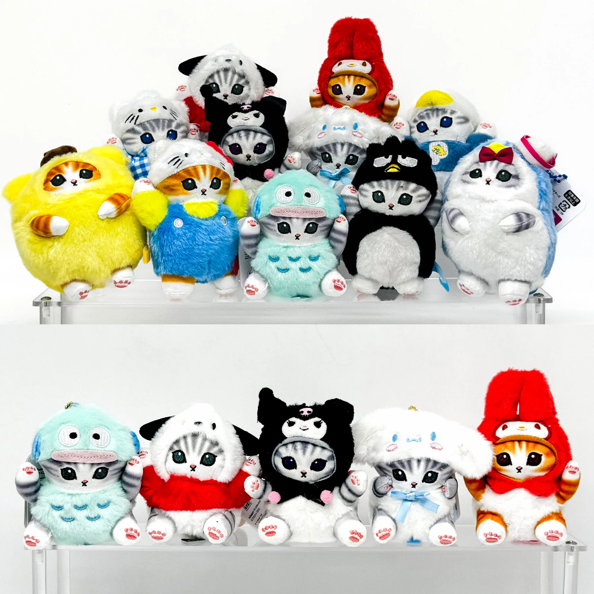 Mofusands Cosplay Sanrio Characters Stuffed Plush Pendants Bag Decor Keychains Kuromi Cinnamoroll Pochacco Hangyodon Kids Gifts
Mofusands Cosplay Sanrio Characters Stuffed Plush Pendants Bag Decor Keychains Kuromi Cinnamoroll Pochacco Hangyodon Kids Gifts