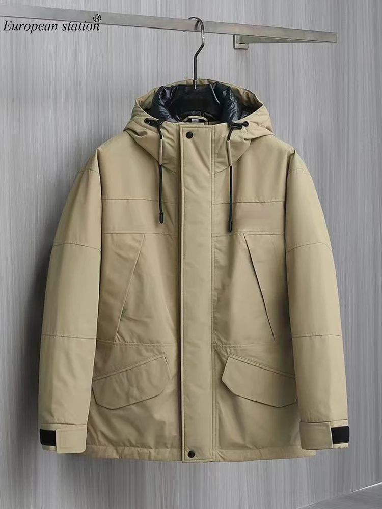 Tooling style DIST90% goose down functional thickened warm down jacket 2024 winter women's new fashion zipper hooded down jacket
Tooling style DIST90% goose down functional thickened warm down jacket 2024 winter women's new fashion zipper hooded down jacket