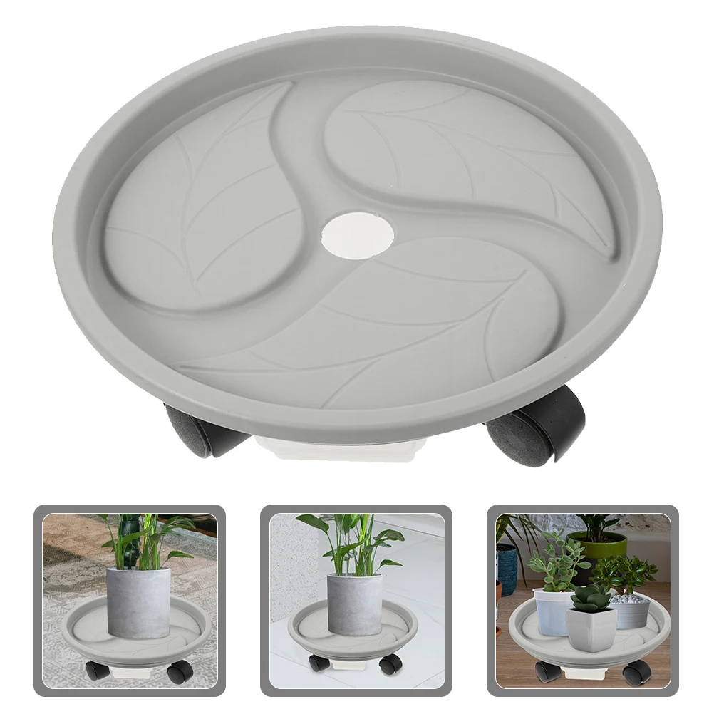 Flower Pot Tray Round 4# Inner Diameter 30cm Plant Planter Movable Rolling Base Plastic Wheel Cart Storage Holder
Flower Pot Tray Round 4# Inner Diameter 30cm Plant Planter Movable Rolling Base Plastic Wheel Cart Storage Holder
