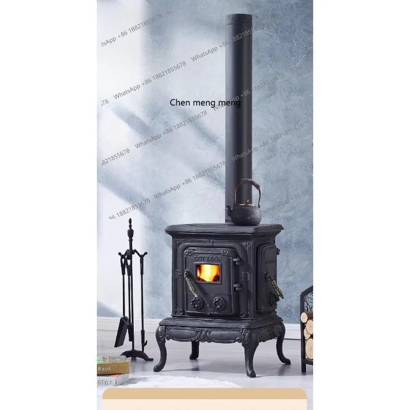 Чугунный камин для дома, работающий на дровах, для обогрева гостиной, виллы, гостевого дома.
Чугунный камин для дома, работающий на дровах, для обогрева гостиной, виллы, гостевого дома.