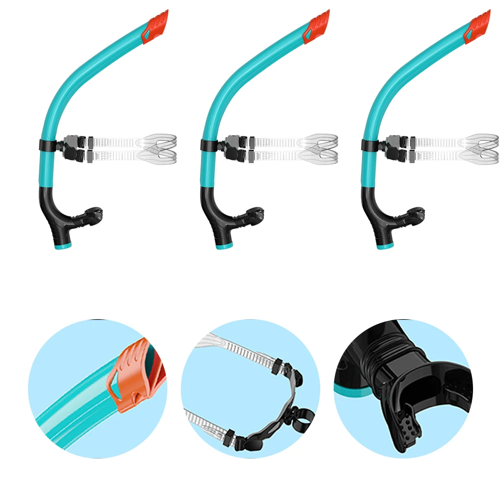 Semi-Dry Snorkel Dry Top Snorkel Tube Silicone Mouthpiece Breathing Tube One-Way Purge Valve Underwater Equipment for Adults
Semi-Dry Snorkel Dry Top Snorkel Tube Silicone Mouthpiece Breathing Tube One-Way Purge Valve Underwater Equipment for Adults