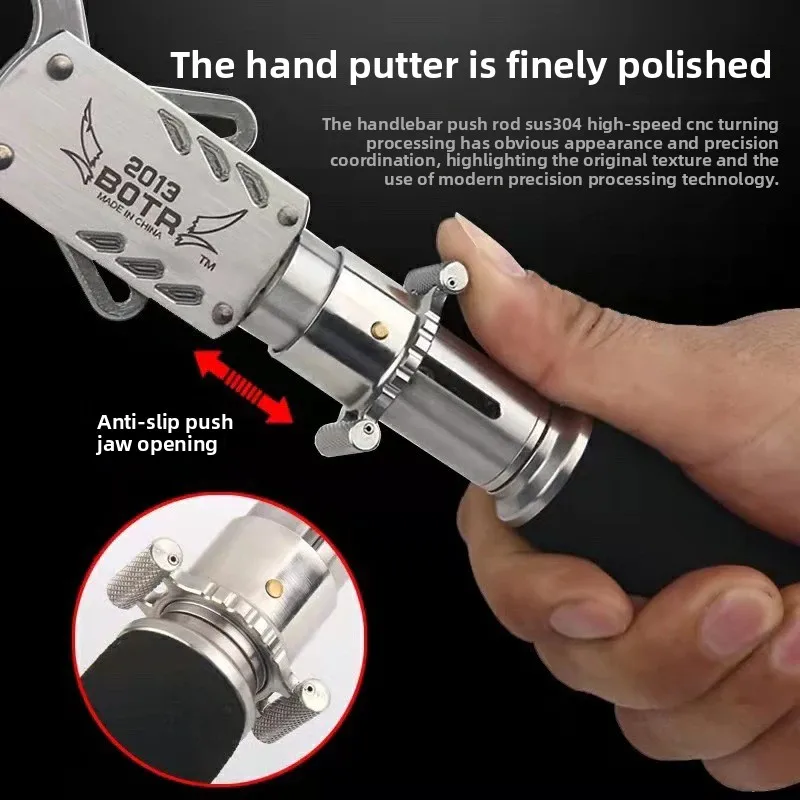 Genuine 2025 Model B0TR Pig Fish Control Device with Scale Super Powerful Fish Pliers Rotatable Force Relief Titanium Alloy 
Genuine 2025 Model B0TR Pig Fish Control Device with Scale Super Powerful Fish Pliers Rotatable Force Relief Titanium Alloy