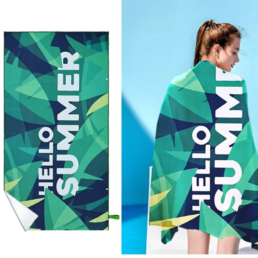 Microfiber Blanket Quick Drying Beach Towels, Hello Summer Printing Towel Super Absorbent Pool Towel Blanket 27.5x59" Bath Towel
Microfiber Blanket Quick Drying Beach Towels, Hello Summer Printing Towel Super Absorbent Pool Towel Blanket 27.5x59" Bath Towel