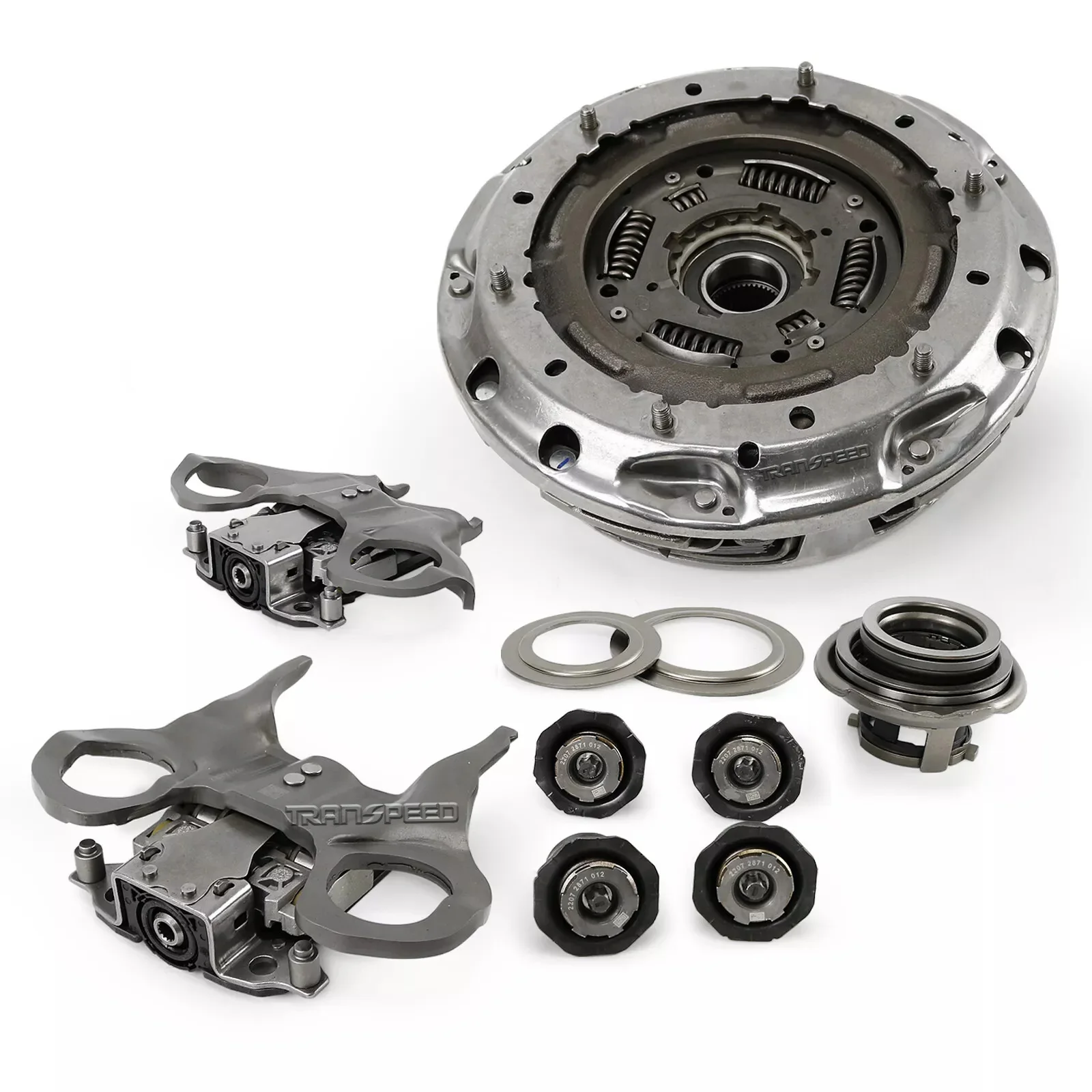 TRANSPEED Used 6DCT250 DPS6 Auto Transmission Clutch Kit With Fork Bearings Kit Compatible With Ford Focus Fiesta
TRANSPEED Used 6DCT250 DPS6 Auto Transmission Clutch Kit With Fork Bearings Kit Compatible With Ford Focus Fiesta