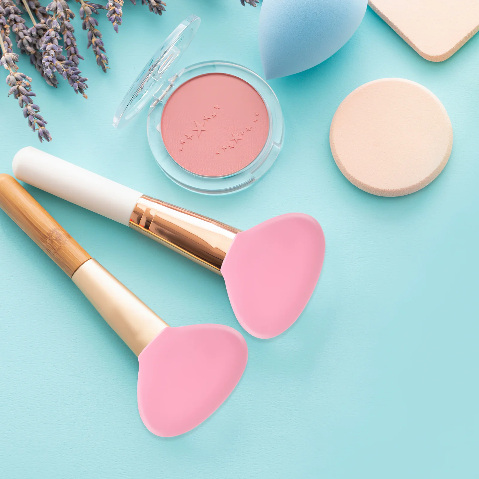 Makeup Brush Holder Silicone Cover Set Keeps Brushes Clean and Ventilated Ideal for Powder Blush Foundation Tools
Makeup Brush Holder Silicone Cover Set Keeps Brushes Clean and Ventilated Ideal for Powder Blush Foundation Tools