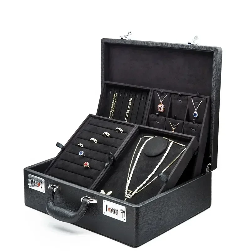 Travel Take Away Case Pu Leather Luxury Jewellery Salesman Sample Display Carrying Cases Jewelry Travel Suitcasecheap And Fine
Travel Take Away Case Pu Leather Luxury Jewellery Salesman Sample Display Carrying Cases Jewelry Travel Suitcasecheap And Fine