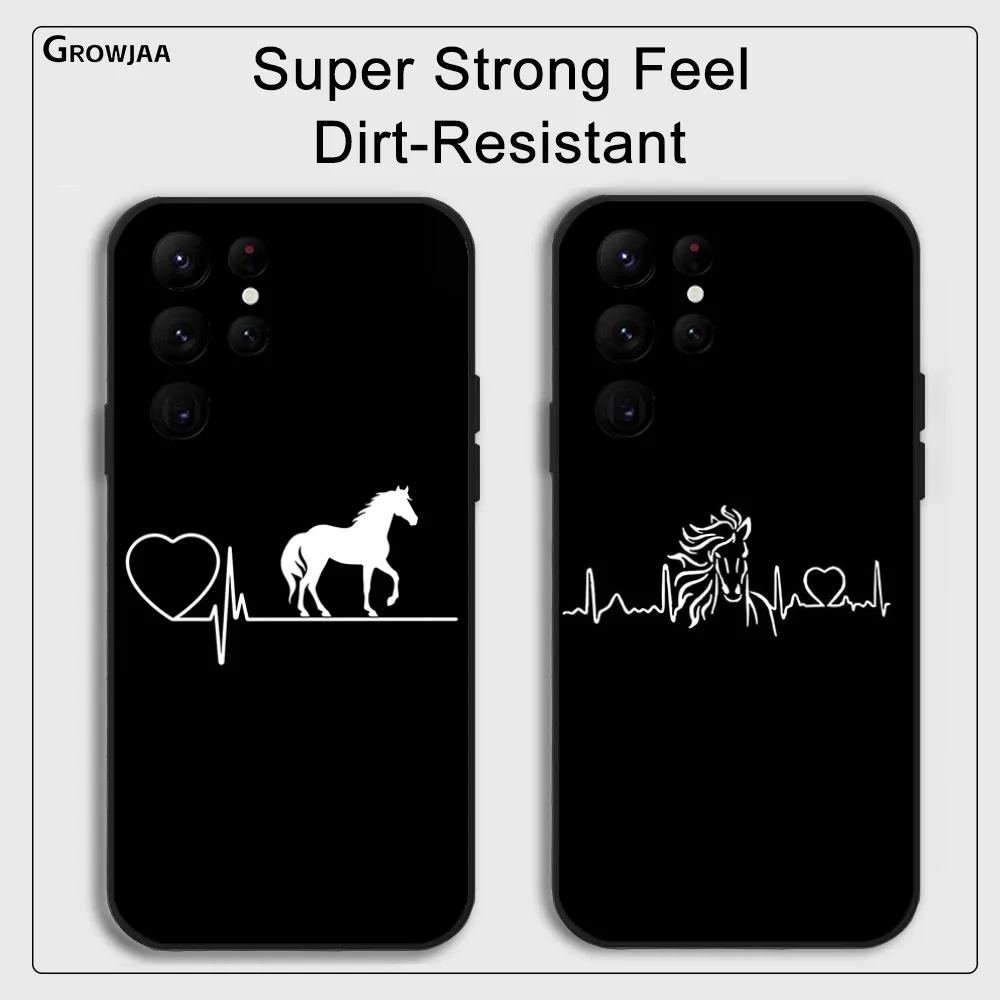 Horse Heartbeat Art Phone Case for Samsung Galaxy S24 Ultra S22 S23 Ultra S21 S20 5G Protective Silicone TPU Funda
Horse Heartbeat Art Phone Case for Samsung Galaxy S24 Ultra S22 S23 Ultra S21 S20 5G Protective Silicone TPU Funda