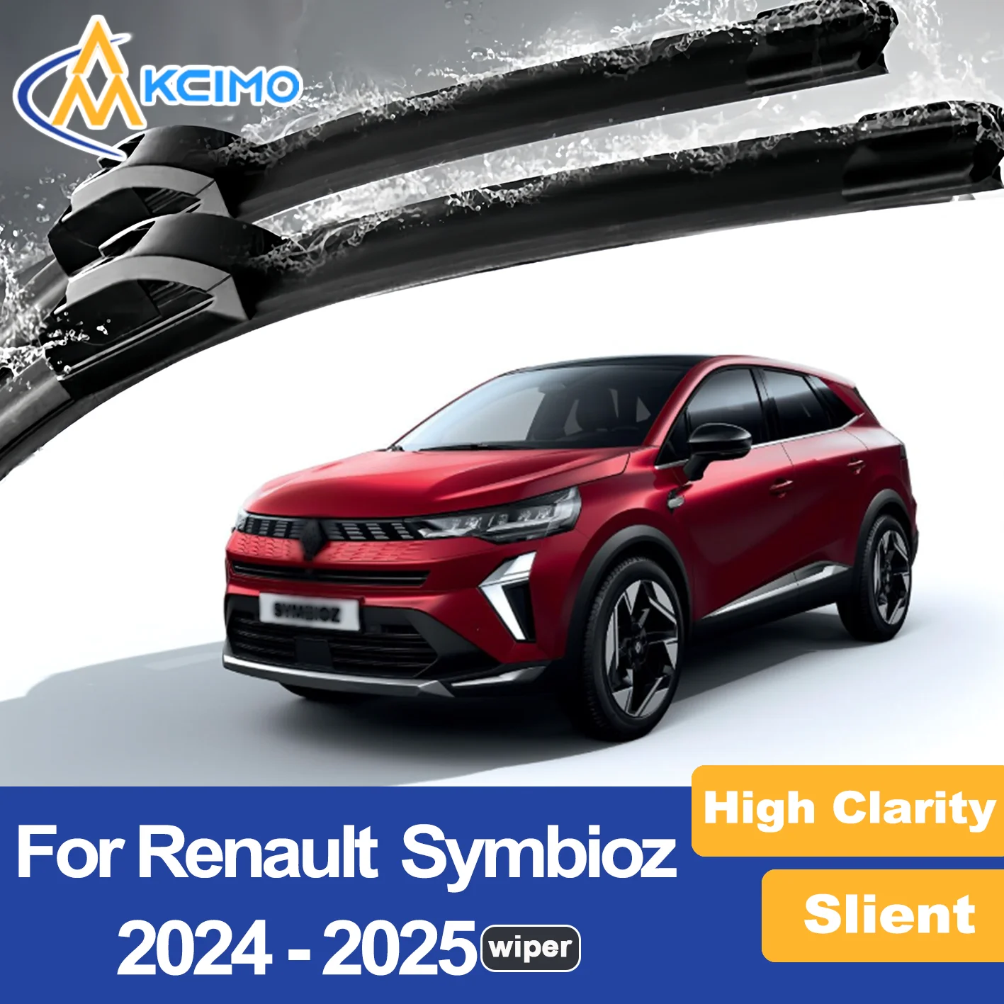 Premium Wiper Blades for 2024–2025 Renault Symbioz Streak Free Durable Ideal for Clear Visibility
Premium Wiper Blades for 2024–2025 Renault Symbioz Streak Free Durable Ideal for Clear Visibility