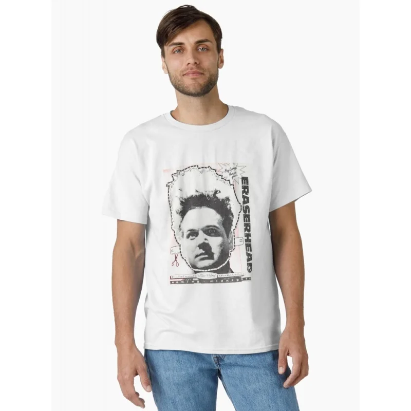 80s Eraserhead Sacry halloween gift t shirt 0327 David Lynch Horror Films Graphic Tee 100% cotton print clothes Large size Tops
80s Eraserhead Sacry halloween gift t shirt 0327 David Lynch Horror Films Graphic Tee 100% cotton print clothes Large size Tops