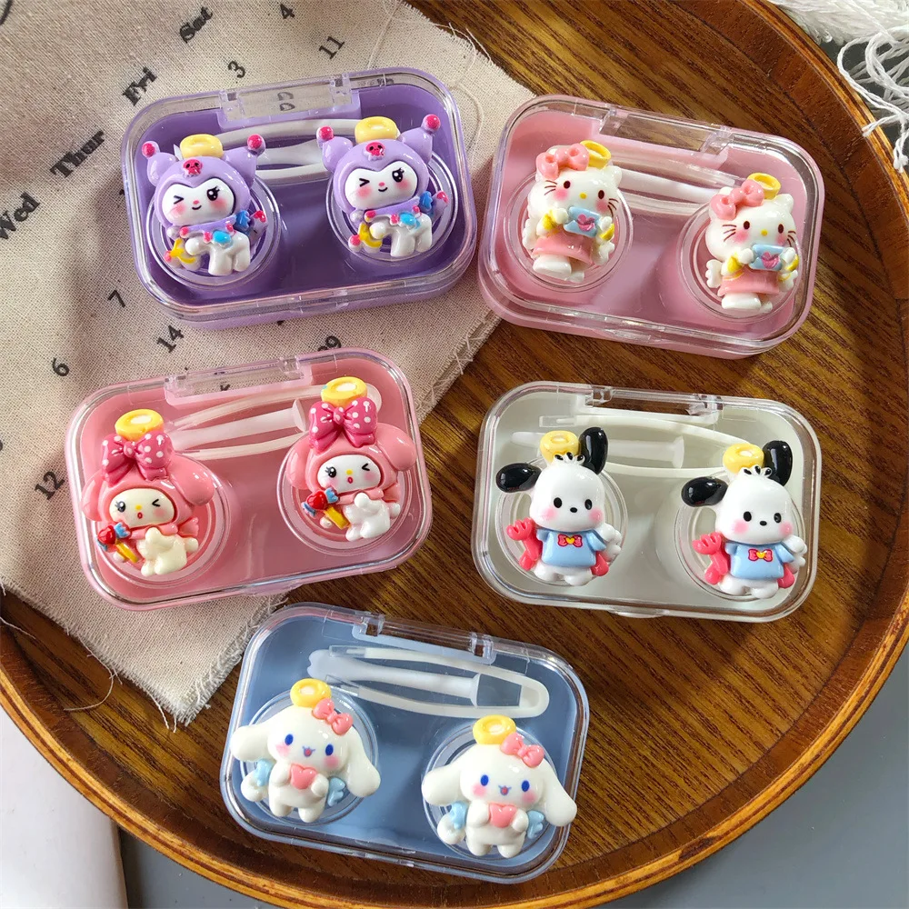 New Hellokitty Contact lens box kawaii Portable Contact Iens Companion Box Light Storage Box Travel Gift
New Hellokitty Contact lens box kawaii Portable Contact Iens Companion Box Light Storage Box Travel Gift