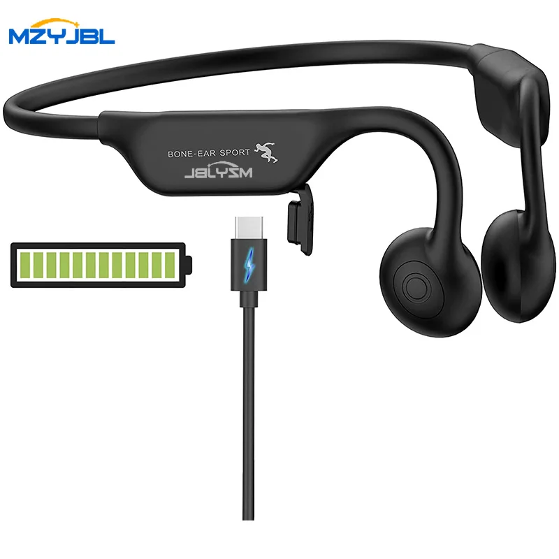 MZYJBL Bone Conduction Earphones Bluetooth Headphone 5.3 Sports A18 Wireless Headphones TWS EarHook Waterproof Headset Earbuds
MZYJBL Bone Conduction Earphones Bluetooth Headphone 5.3 Sports A18 Wireless Headphones TWS EarHook Waterproof Headset Earbuds