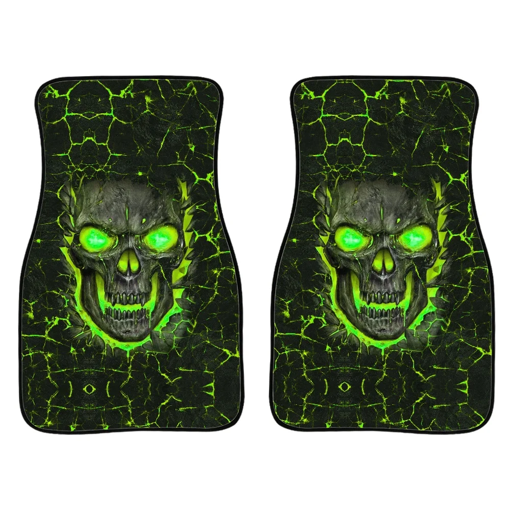 Car Accessories Punk Style Car Floor Mat Lava Skull Print for Van SUV Truck Decoration Universal Non-slip Mat tapetes para carro
Car Accessories Punk Style Car Floor Mat Lava Skull Print for Van SUV Truck Decoration Universal Non-slip Mat tapetes para carro