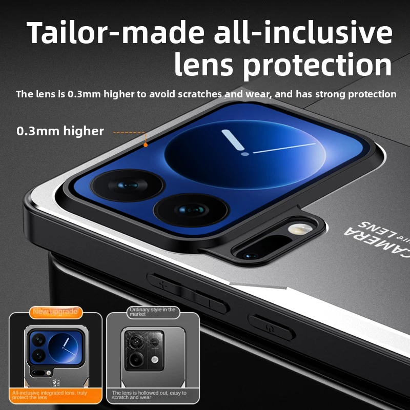 For XiaoMi 17 Pro Max Aluminum Alloy Metal Matte Back Cases For XiaoMi 17 Ultra Full Lens Protect Soft Silicone Phone Case Cover
For XiaoMi 17 Pro Max Aluminum Alloy Metal Matte Back Cases For XiaoMi 17 Ultra Full Lens Protect Soft Silicone Phone Case Cover