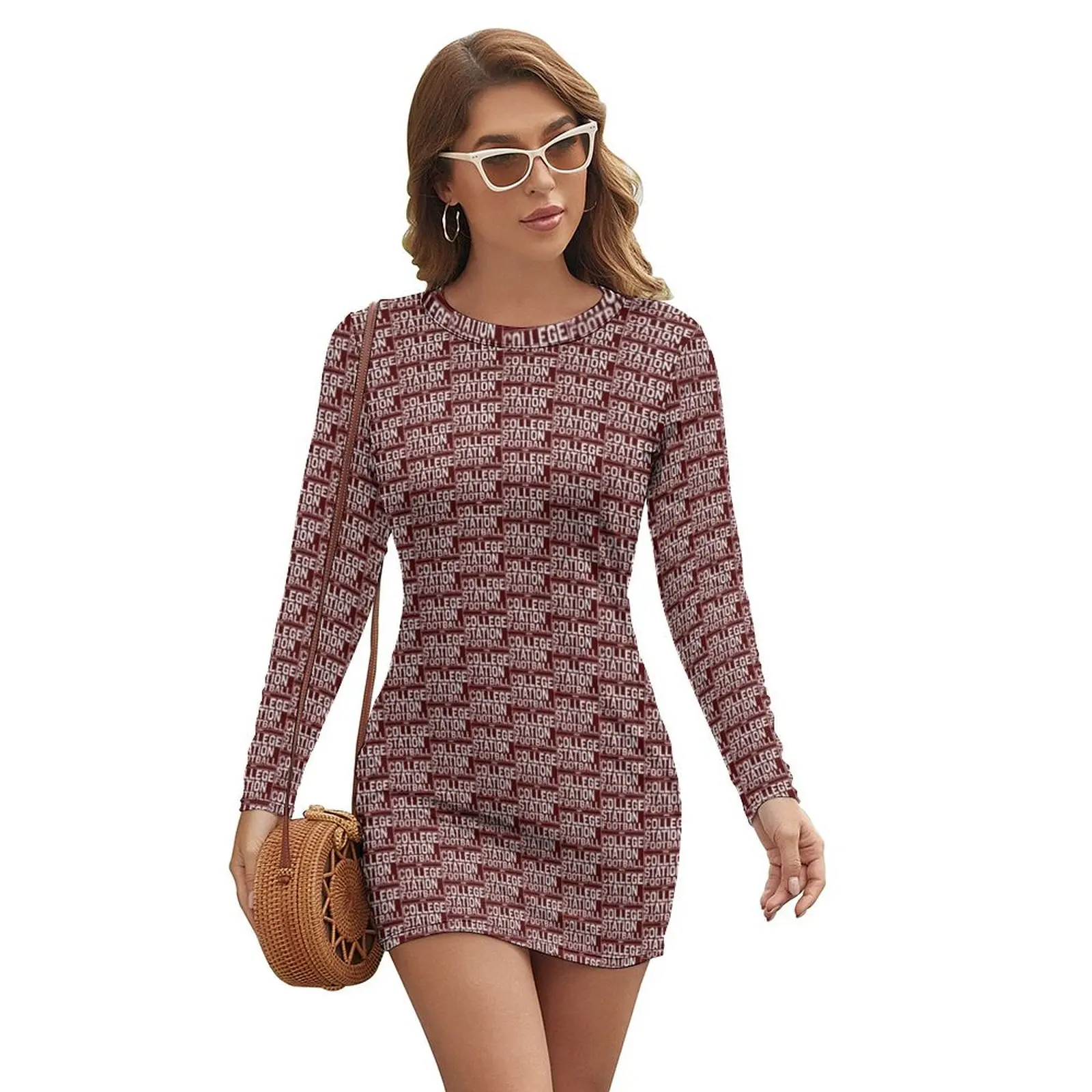 COLLEGE STATION FOOTBALL- COLLEGE FOOTBALL TOWN IN TEXAS Long-sleeved Dress Dresses for wedding party evening dress woman
COLLEGE STATION FOOTBALL- COLLEGE FOOTBALL TOWN IN TEXAS Long-sleeved Dress Dresses for wedding party evening dress woman