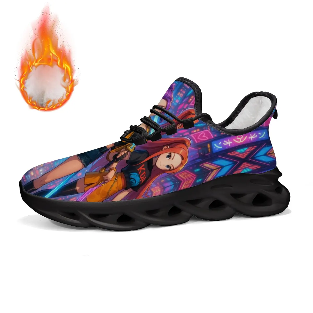 Winter Men Casual Shoes Fleece Lined KDA Anime Character Print Sports Running Sneakers for Women Men Women Snow Shoes
Winter Men Casual Shoes Fleece Lined KDA Anime Character Print Sports Running Sneakers for Women Men Women Snow Shoes