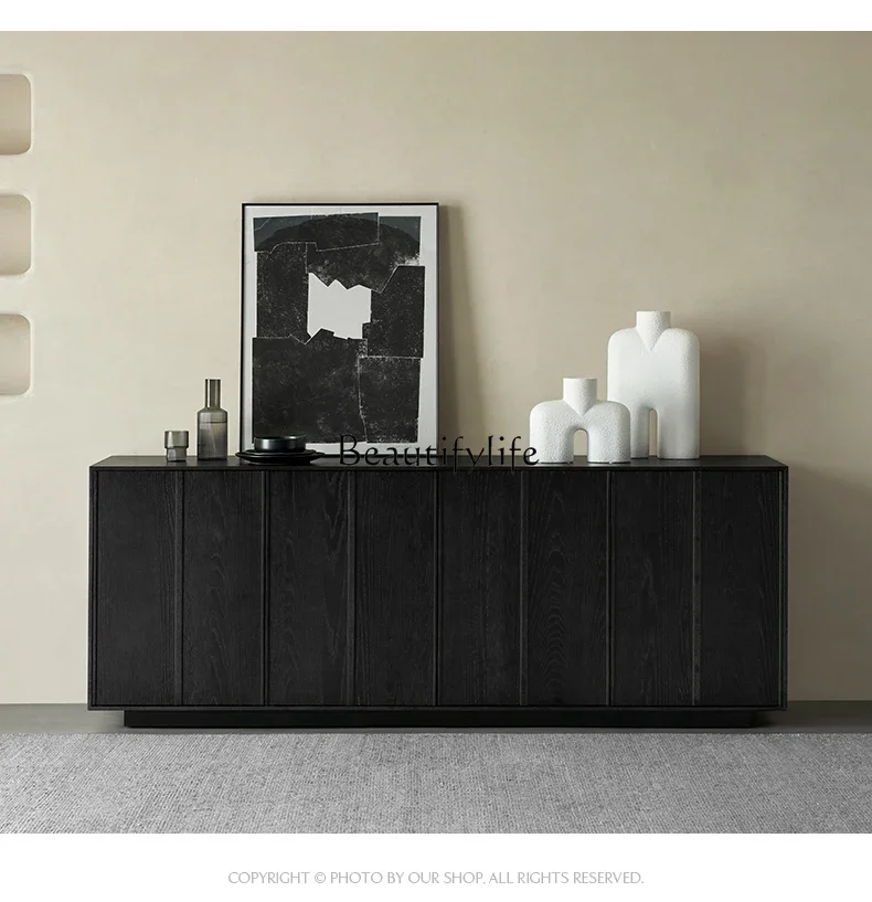 13Black oak solid wood dining side cabinet, light luxury retro bucket, low storage cabinet
13Black oak solid wood dining side cabinet, light luxury retro bucket, low storage cabinet