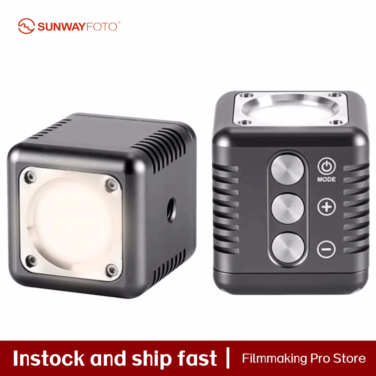 SUNWAYFOTO Photography Video Light Mini LED Light for Camera Video Photography 3000-5500k IP66
SUNWAYFOTO Photography Video Light Mini LED Light for Camera Video Photography 3000-5500k IP66