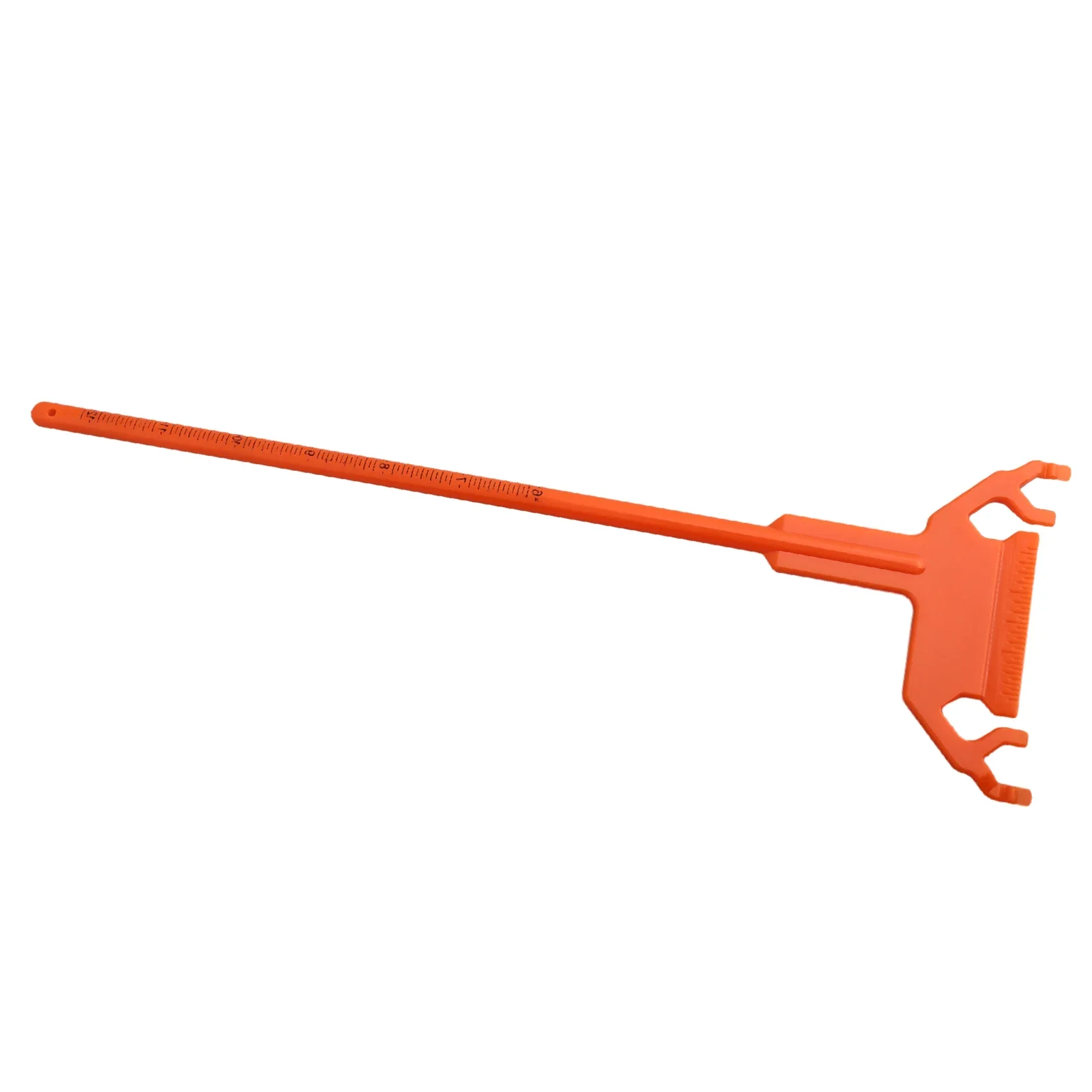 T-Ruler for Recurve Bow Stop Calibration Plastic Orange Lightweight Construction Dual Scale 1.3 oz 12.99in Long
T-Ruler for Recurve Bow Stop Calibration Plastic Orange Lightweight Construction Dual Scale 1.3 oz 12.99in Long