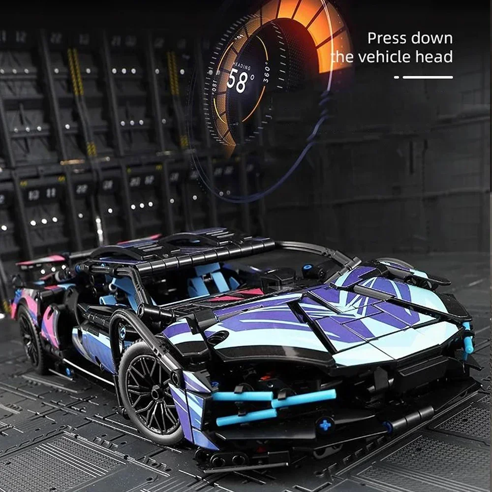 Technical Super Racing Model Bricks Racing Car 1280PCS Model Building Blocks City Mechanical Speed Vehicle Kid Adult Boys Gifts
Technical Super Racing Model Bricks Racing Car 1280PCS Model Building Blocks City Mechanical Speed Vehicle Kid Adult Boys Gifts