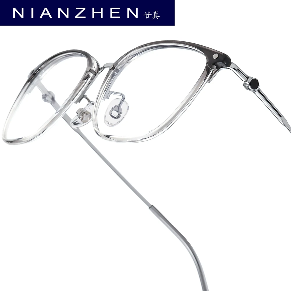 NIANZHEN TR90 оправа для очков из сплава, мужские квадратные брендовые дизайнерские очки, женские винтажные сверхлегкие очки, очки 102
NIANZHEN TR90 оправа для очков из сплава, мужские квадратные брендовые дизайнерские очки, женские винтажные сверхлегкие очки, очки 102
