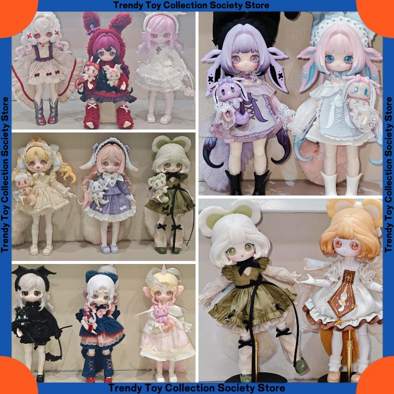 Lulu Spirit Story Blind Box 12-Point Bjd Action Figure Doll Hanging Card Figurine Decorative Item Trendy Gift Festival Gift
Lulu Spirit Story Blind Box 12-Point Bjd Action Figure Doll Hanging Card Figurine Decorative Item Trendy Gift Festival Gift