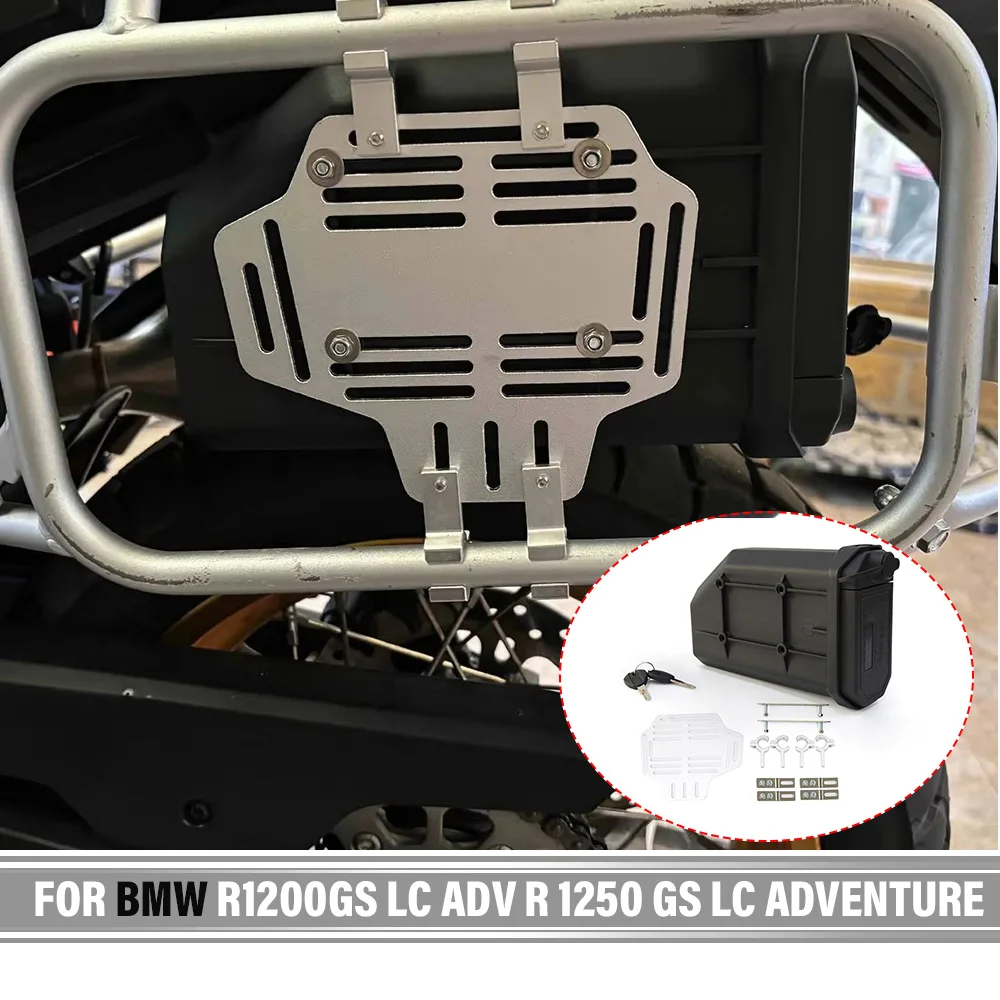For BMW R1200GS LC ADV R 1250 GS LC Adventure Motorcycle Toolbox Tool Box Waterproof Side First-aid/ Breakdown kit Side Bracket
For BMW R1200GS LC ADV R 1250 GS LC Adventure Motorcycle Toolbox Tool Box Waterproof Side First-aid/ Breakdown kit Side Bracket
