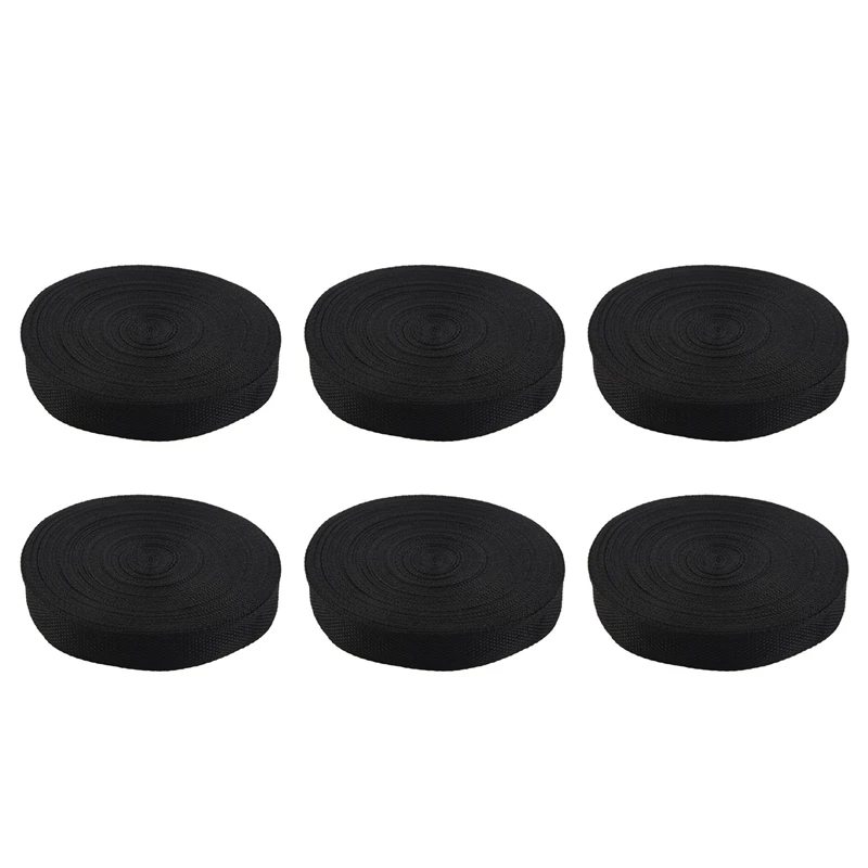 Hot Selling-6Pcs 25Mmx20m Roll Nylon Tape Strap For Webbing Bag Strapping Belt Making DIY Craft - Black,6Pcs 25Mmx20m Roll Nylon
Hot Selling-6Pcs 25Mmx20m Roll Nylon Tape Strap For Webbing Bag Strapping Belt Making DIY Craft - Black,6Pcs 25Mmx20m Roll Nylon