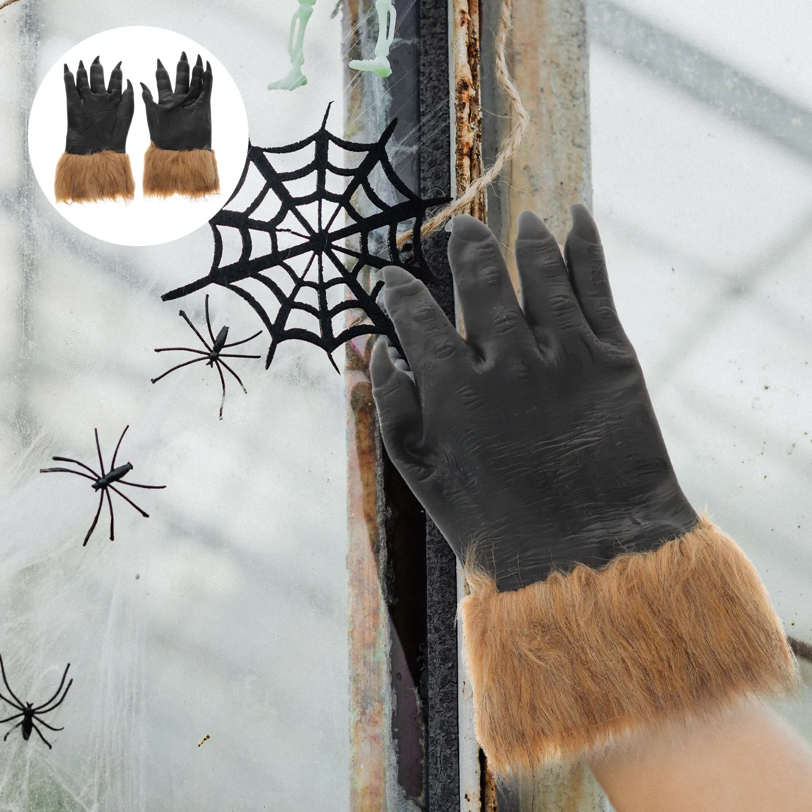 2Pcs Fine Craftsmanship Gloves Halloween Scary Party Cosplay Gloves Decorative Festival Costume Accessory 30x16cm
2Pcs Fine Craftsmanship Gloves Halloween Scary Party Cosplay Gloves Decorative Festival Costume Accessory 30x16cm