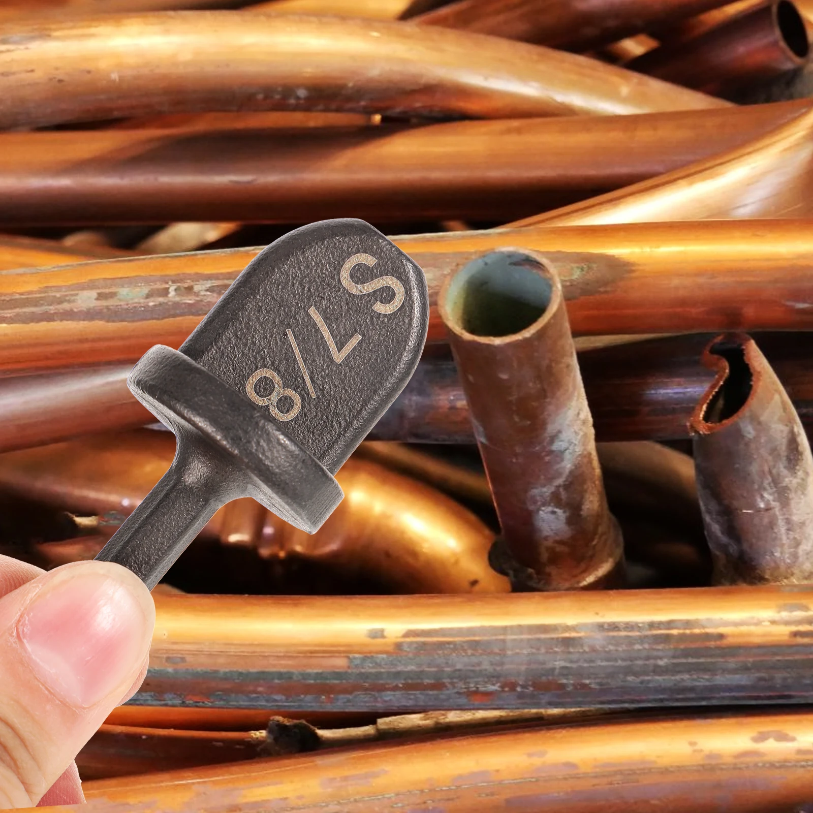 1 set Swaging Tool Drill Bit Set Pipe Expander HVAC Tools Black Hexagonal Handle Copper Tube Professional Plumbing Tools
1 set Swaging Tool Drill Bit Set Pipe Expander HVAC Tools Black Hexagonal Handle Copper Tube Professional Plumbing Tools