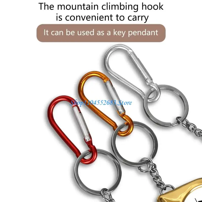 Y6GD Pocket Sized Retractable Measuring Tape 3Meter Steel Scale Tape Measure Carabiner Mount Lightweight ABS Construction
Y6GD Pocket Sized Retractable Measuring Tape 3Meter Steel Scale Tape Measure Carabiner Mount Lightweight ABS Construction