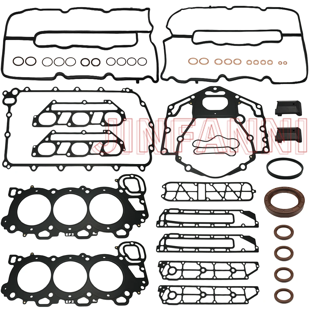 Powerhead Gasket Kit Set fit for Yamaha 6 CYL 4 STROKE 3.3L 200 HP 2002-2014 2015 2016 2017 2018 2019
Powerhead Gasket Kit Set fit for Yamaha 6 CYL 4 STROKE 3.3L 200 HP 2002-2014 2015 2016 2017 2018 2019