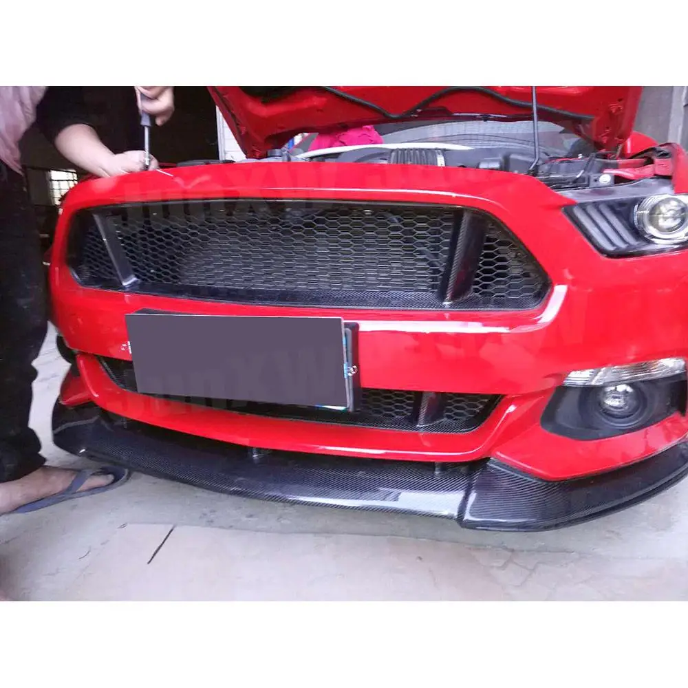 Real Carbon Fiber Car Bodykit Front Bumper Mesh Grille Grills For Ford Mustang 2015 2016 2017 Car Styling FRP Front Mesh Grille
Real Carbon Fiber Car Bodykit Front Bumper Mesh Grille Grills For Ford Mustang 2015 2016 2017 Car Styling FRP Front Mesh Grille