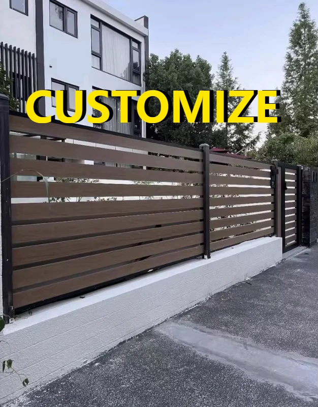 Any Size Custom Eco Friendly WPC Fence Panel Weatherproof Aluminum Frame Outdoor Garden Privacy Security Screen Customizable 3D
Any Size Custom Eco Friendly WPC Fence Panel Weatherproof Aluminum Frame Outdoor Garden Privacy Security Screen Customizable 3D
