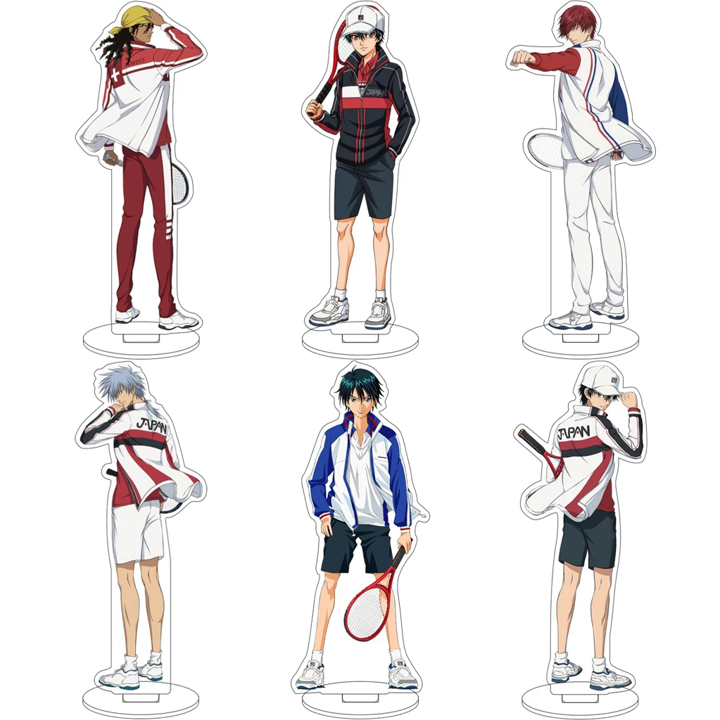 16CM Anime The Prince of Tennis Ryoma Echizen Kunimitsu Tezuka Syusuke Fuji Cos Acrylic Figure Stand Ornaments Chrismas Gifts
16CM Anime The Prince of Tennis Ryoma Echizen Kunimitsu Tezuka Syusuke Fuji Cos Acrylic Figure Stand Ornaments Chrismas Gifts