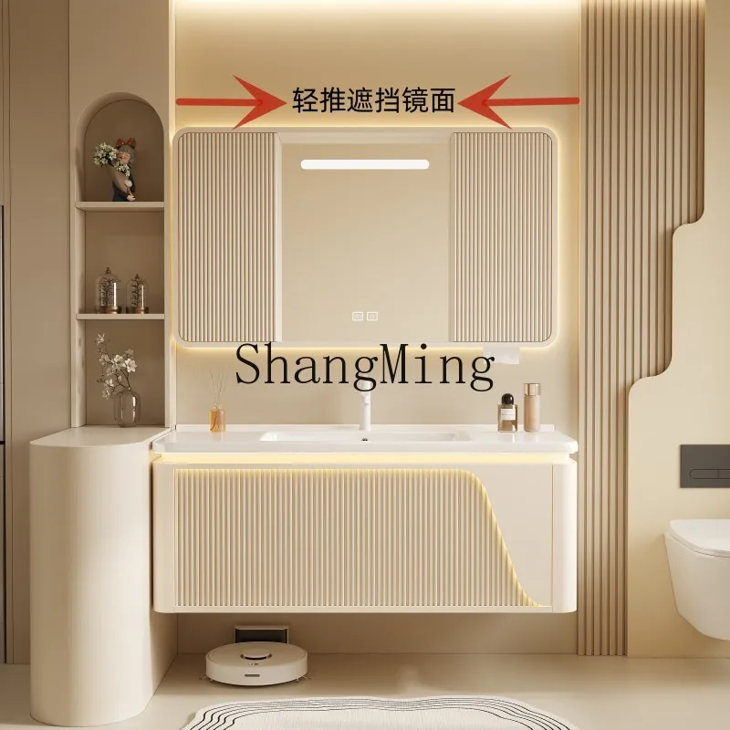 DHY sliding door mirror cabinet feng shui mirror cabinet bathroom cabinet combination basin washstand wash
DHY sliding door mirror cabinet feng shui mirror cabinet bathroom cabinet combination basin washstand wash