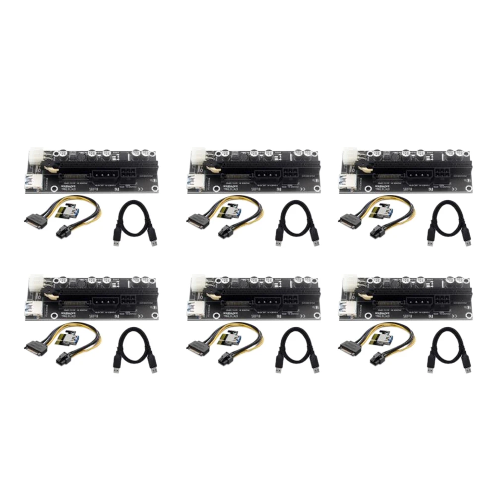 PCIE Riser Card PCIE Extension Cable X1 to X16 Adapter Card External Graphics Card Expansion Card Full Interface
PCIE Riser Card PCIE Extension Cable X1 to X16 Adapter Card External Graphics Card Expansion Card Full Interface