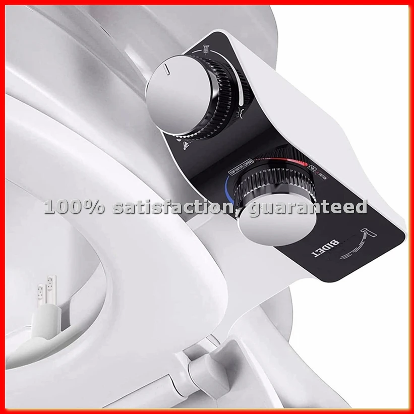 Bidet Attachment for Toilet ,Cold & Hot Dual Nozzle Water ,Non-Electric Bidet Toilet Attachment, 9-16 North America-ABWY
Bidet Attachment for Toilet ,Cold & Hot Dual Nozzle Water ,Non-Electric Bidet Toilet Attachment, 9-16 North America-ABWY