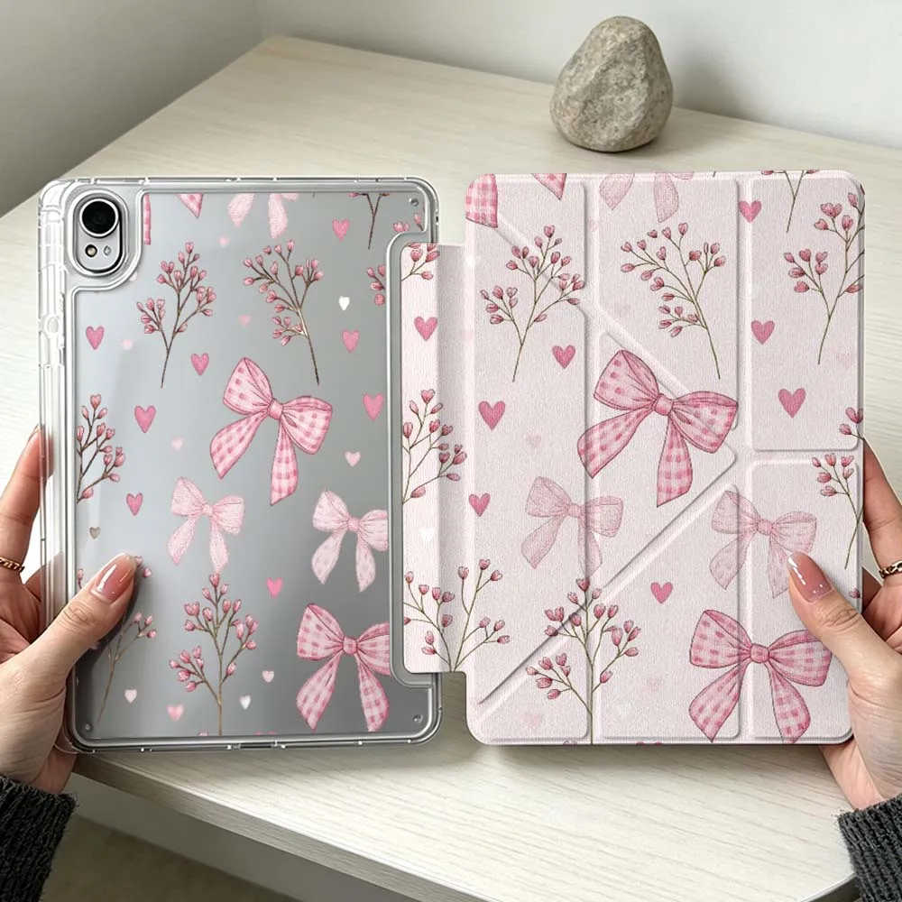 Bow Floral Heart Pattern Soft For Huawei MatePad Pro SE Air 12X Honor Pad 9 V9 GT X9a X9 Foldable 3Y Tablet Case
Bow Floral Heart Pattern Soft For Huawei MatePad Pro SE Air 12X Honor Pad 9 V9 GT X9a X9 Foldable 3Y Tablet Case