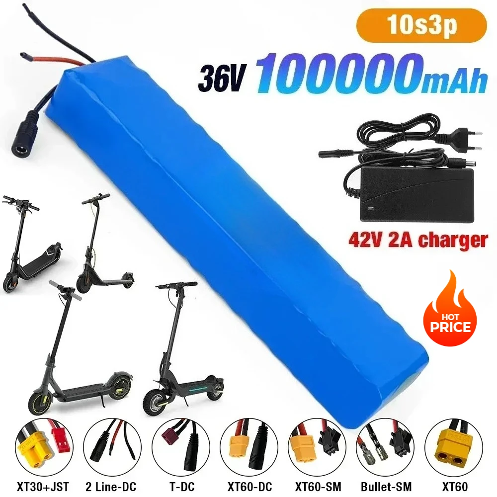 10S3P 36V100Ah 18650 Rechargeable LithiumBattery Pack 1000WPower Modified Bicycle electric scooter Vehicle with BMS battery pack
10S3P 36V100Ah 18650 Rechargeable LithiumBattery Pack 1000WPower Modified Bicycle electric scooter Vehicle with BMS battery pack